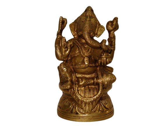 Brass Ganesha Statue, brass ganesh, brass ganpati idol